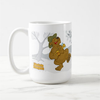 Taza De Café Los guardabosques del Ukulele "los osos cantan en