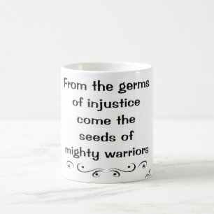 Taza De Café Los guerreros afroamericanos nacen en adversidad