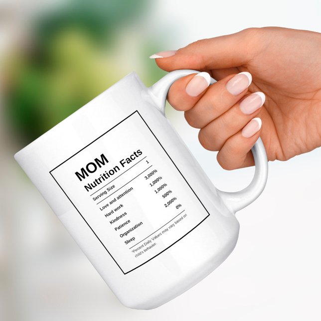 Taza De Café Los Hechos De Nutrición De Las Madres Modernas De  (Subido por el creador)