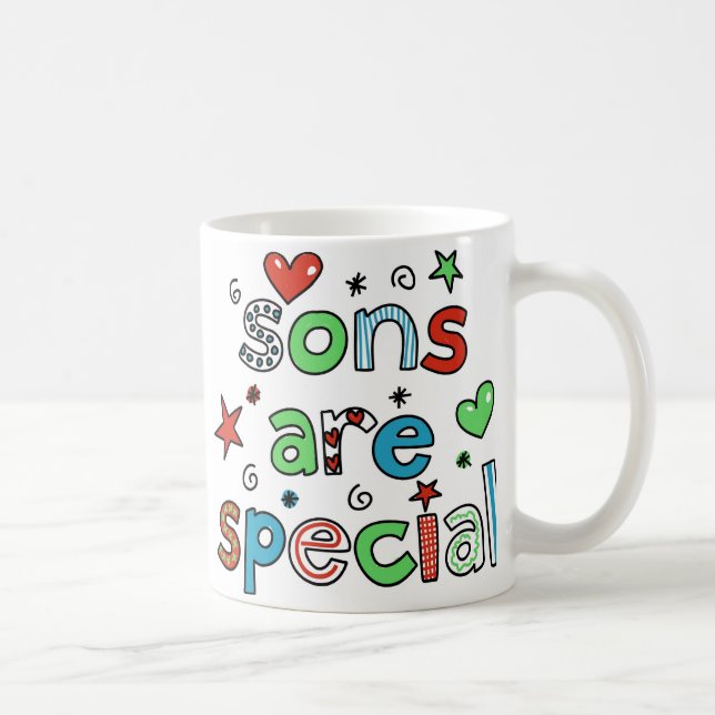 Taza De Café Los hijos son especiales (Derecha)