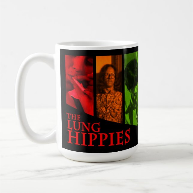 Taza De Café Los hippies del pulmón (Izquierda)