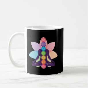 Taza De Café Los hombres de la meditación de Chakra solo un poc