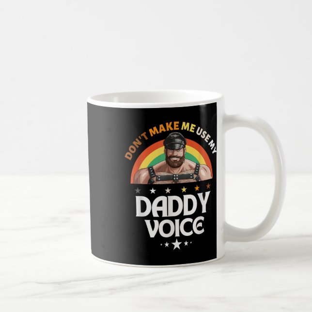 Taza De Café Los hombres no me hacen usar a mi papá Voz Diverti (Derecha)