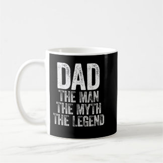 Taza De Café Los Hombres Papá El Hombre El Mito La Leyenda