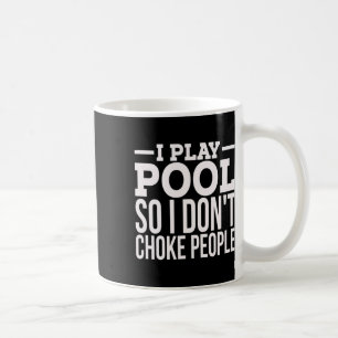 Taza De Café Los hombres que juego juegan a billar divertidos y