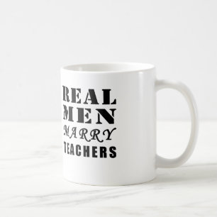 Taza De Café Los hombres reales casan los profesores café o la