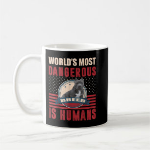 Taza De Café Los humanos de la raza peligrosa T-Sh