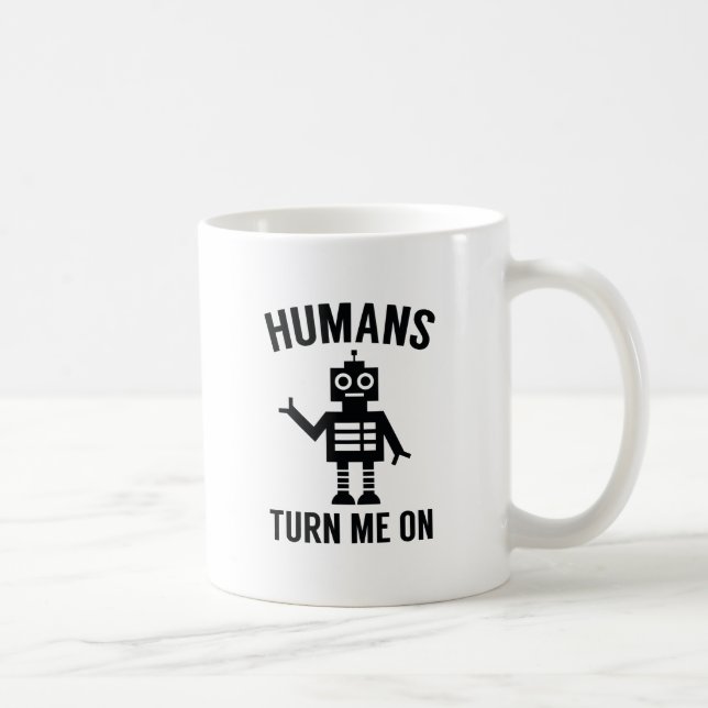 Taza De Café Los Humanos Me Excitan (Derecha)