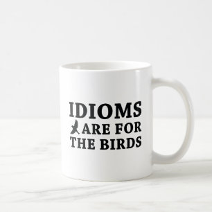 Taza De Café Los Idiomas Son Para Los Aves