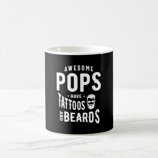 Taza De Café Los Impresionantes Copos Tienen Tatuajes Y Bolas (Centro)