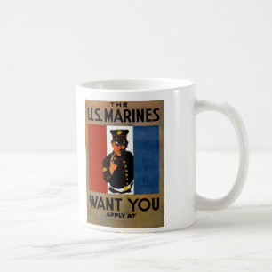 Taza De Café Los infantes de marina le quieren