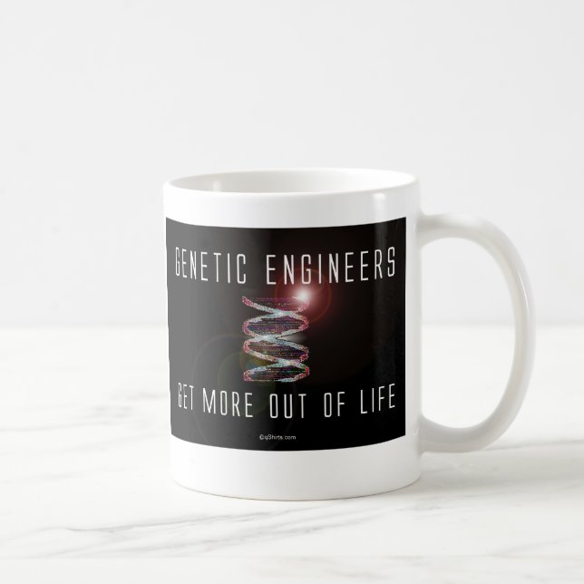 Taza De Café Los ingenieros genéticos salen más de vida (Derecha)
