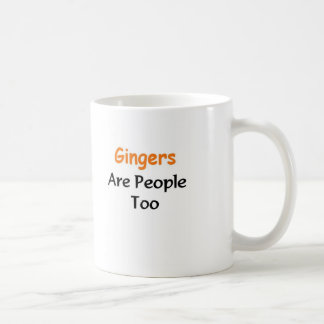 Taza De Café Los jengibres son gente también