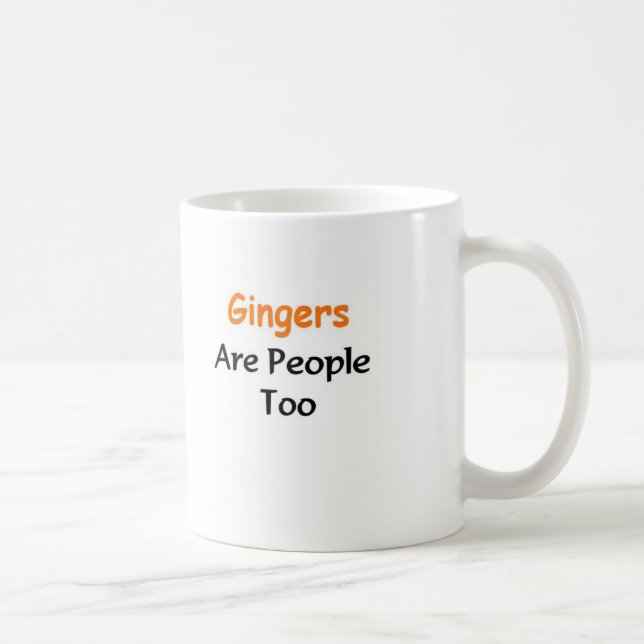 Taza De Café Los jengibres son gente también (Derecha)