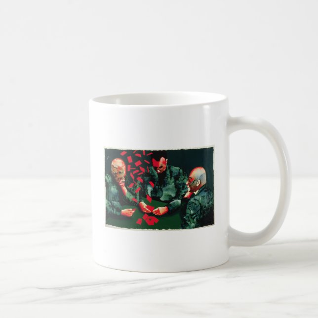 Taza De Café Los jugadores de tarjeta 1987 (Derecha)
