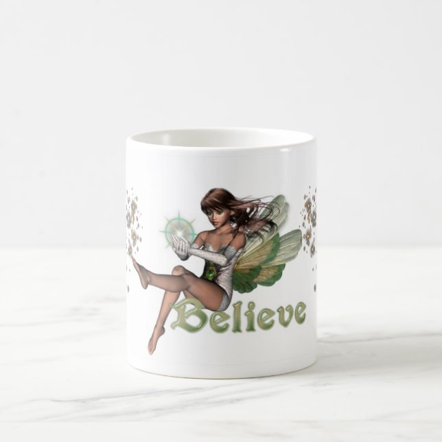 Taza De Café Los KRW creen en los Faeries triguenos (Centro)