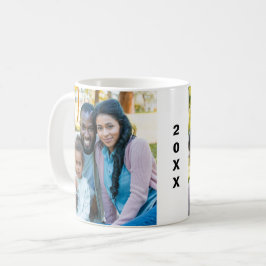 Taza De Café Los lados de encargo de la foto 2 de la familia 2