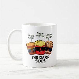 Taza De Café Los lados oscuros Chiste divertido de comida rápid