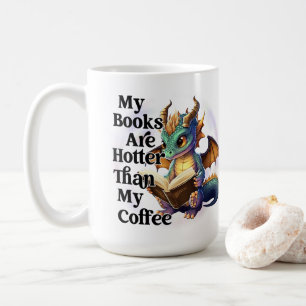 Taza De Café Los libros son más calientes