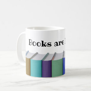 Taza De Café Los libros son mejores