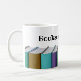 Taza De Café Los libros son mejores