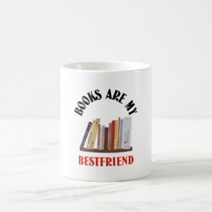 Taza De Café Los libros son mi mejor amigo
