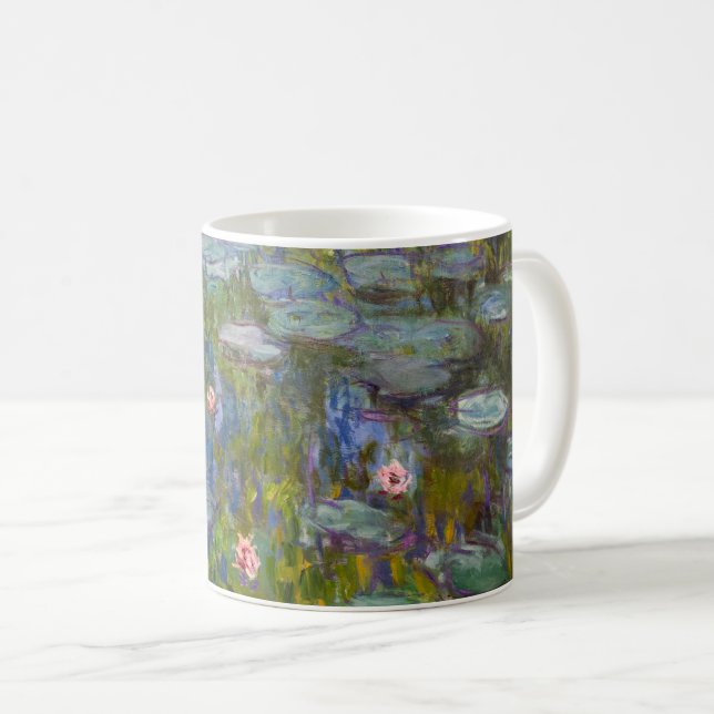 Taza De Café Los lirios de agua de Monet (Anverso derecho)