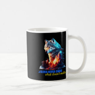 Taza De Café Los lobos nunca persiguen lo que no