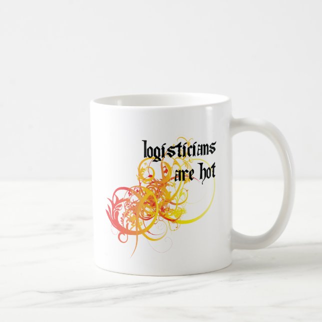 Taza De Café Los lógicos son calientes (Derecha)