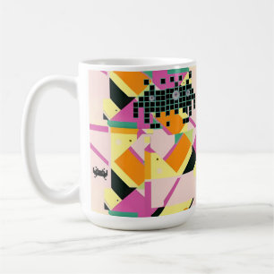 Taza De Café Los mató con amabilidad diseñada en Memphis