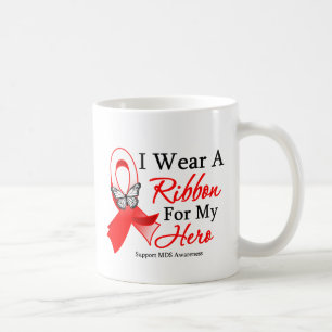 Taza De Café Los MDS I llevan una cinta para mi héroe