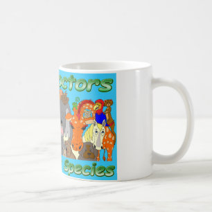 Taza De Café Los médicos reales tratan todas las especies - a