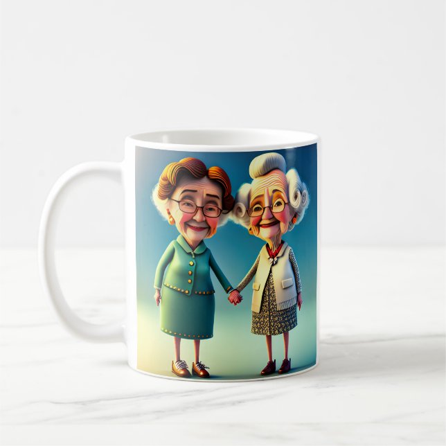 Taza De Café Los mejores amigos de por vida (Izquierda)