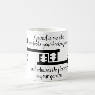 Taza De Café Los mejores amigos de Typo Inspirador y motivacion