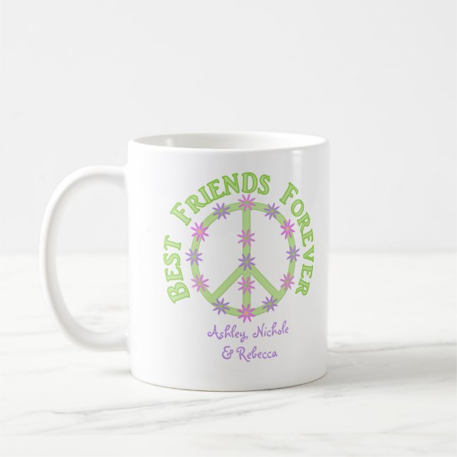 Taza De Café Los mejores amigos personalizados asaltan para (Izquierda)