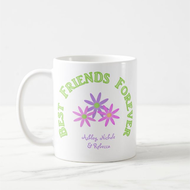 Taza De Café Los mejores amigos personalizados asaltan para (Izquierda)