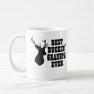Taza De Café Los mejores ciervos del abuelo de Buckin nunca