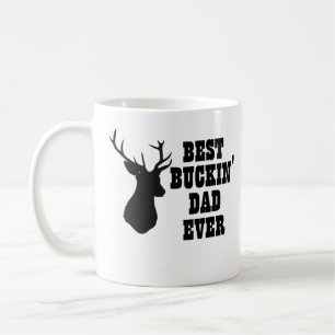Taza De Café Los mejores ciervos del papá de Buckin nunca