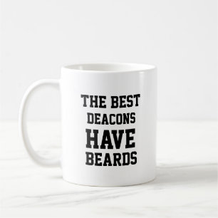 Taza De Café Los Mejores Deacones Tienen Barba