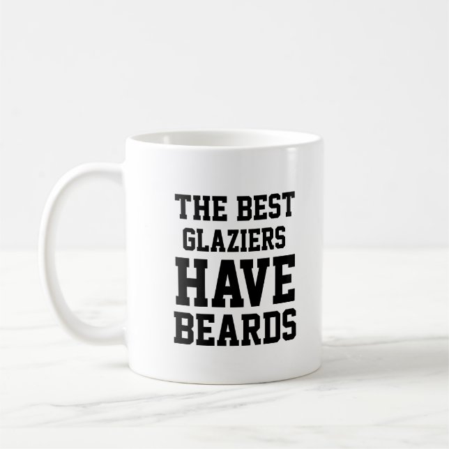 Taza De Café Los Mejores Glaziers Tienen Camas (Izquierda)