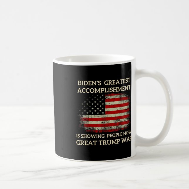 Taza De Café Los Mejores Logros De Los Bidens Divertidos Están  (Derecha)
