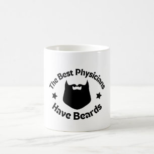 Taza De Café Los Mejores Médicos Tienen Barba