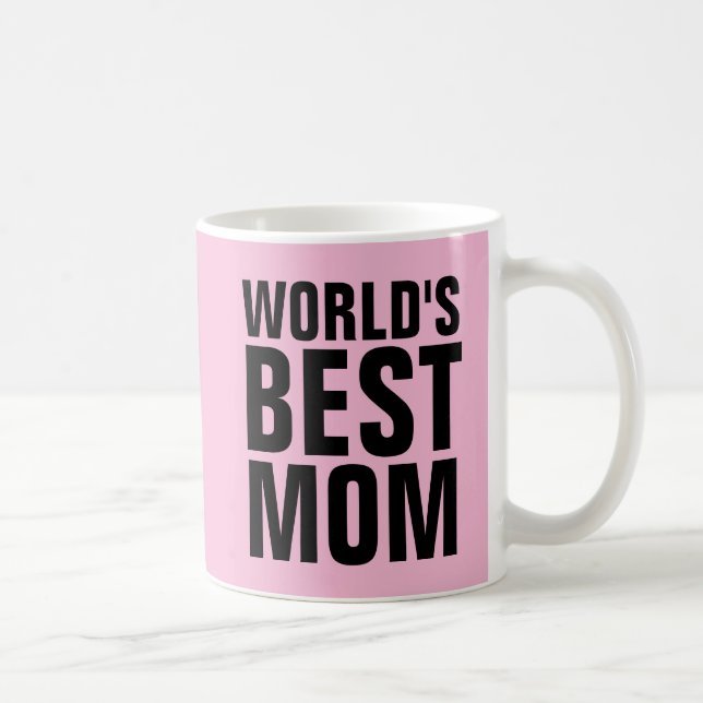TAZA DE CAFÉ LOS MEJORES MUGS DE CAFÉ DE MAMÁ DEL MUNDO (Derecha)