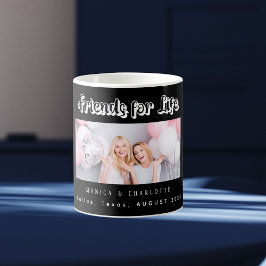Taza De Café Los mejores nombres de fotos de los amigos son bla
