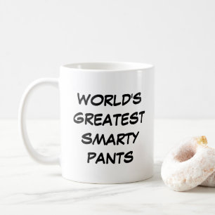 Taza De Café "Los mejores pantalones inteligentes del mundo"