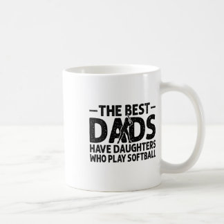 Taza De Café Los mejores papás tienen hijas que juegan Softll D