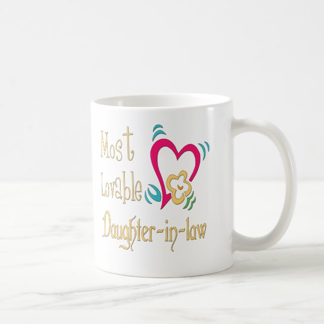 Taza De Café Los mejores regalos de la nuera (Derecha)