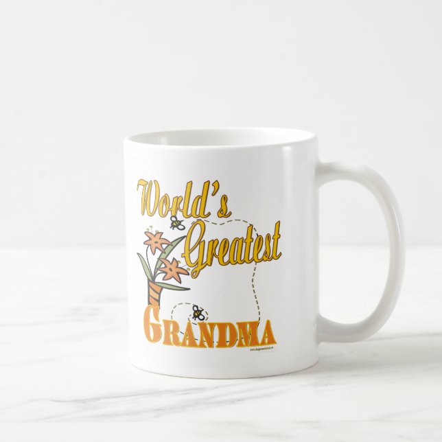 Taza De Café Los mejores regalos de las Abuelas (Derecha)