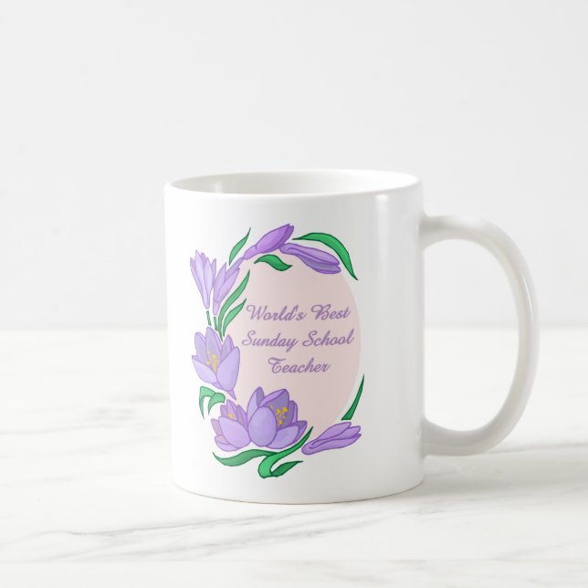 Taza De Café Los mejores regalos de los maestros de escuela dom (Derecha)