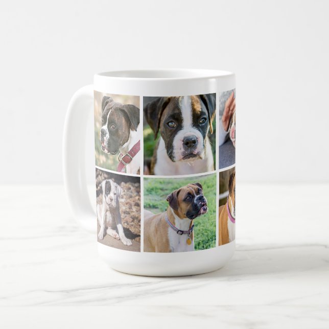Taza De Café Los mejores regalos para los abuelos - Bebé fotogr (Anverso izquierdo)